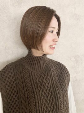 ゴウトゥデイ 渋谷MODI店(GO TODAY) 大人ショートボブ/ボブ/シルエットボブ/ぶつ切りボブ/渋谷渋谷駅