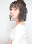 【JOWIN香椎・千早】ヌーディーハーフアレンジ