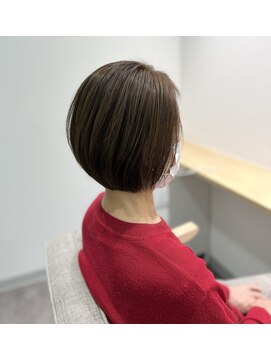 ルーミング 公津の杜店(Rooming) 丸みショートボブ 【30代・40代・50代】