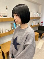 ナック 茶屋町(knack chayamachi) ボブ×インナーレッド