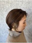 【Finch高橋】大人ショート/インナーカラー/ライトベージュ