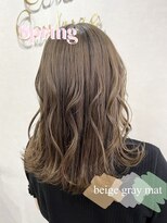 カラークチュール(Color Couture)&nbsp;パーソナルカラー診断/セクションカラー/ベージュ/髪質改善