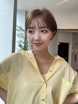 アンバー 池袋(amber) デザインカラー/縮毛矯正/ハンサムショート[池袋駅]