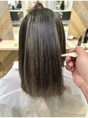 髪質改善サラサラプレミアム大人ガーリー韓国ミディアムAライン