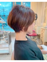 アトリエ エス atelier es HAIRDESIGN&nbsp;ふんわりショート/丸みシルエット/小顔カット/大人可愛い/透明感
