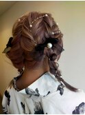 浴衣ヘアセット
