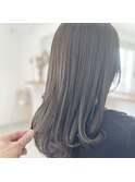艶髪髪質改善カラー×ベージュ