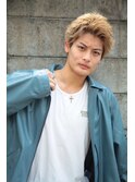 ミルクベージュアッシュ透明感カラー金髪ダブルカラー韓国