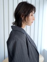 ケーツー あべのキューズモ－ル店(K-two) レイヤーボブ*前髪なしボブ*モカベージュカラー*30代40代50代