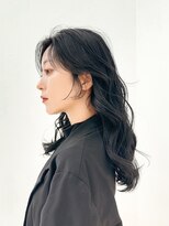 コア 銀座(COA)&nbsp;黒髪　ダークアッシュ　レイヤーロング