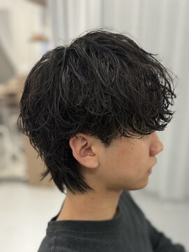 バース 梅田中崎町店(BIRTH) ニュアンスパーマシャドーパーマフェザーパーマ韓国メンズパーマ