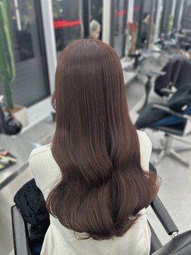 アルドーレフィエロ シンサイバシ(Ardore fiero shinsaibashi) ピンクベージュ☆ブリーチなしワンカラー【小山田繭】