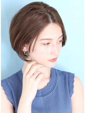 インセプション 銀座(INCEPTION) ショート・ボブ/丸顔/前髪なし/絶壁解消/30代/40代/50代/くびれ