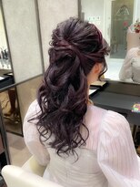 ルミュドゥプレシャス(LEMIEUX de precious) カチューシャハーフアップ