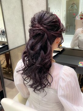 ルミュドゥプレシャス(LEMIEUX de precious) カチューシャハーフアップ