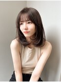 レイヤー/ボブレイヤー/透明感カラー/韓国ヘア/髪質改善/渋谷