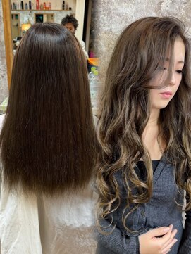 エルバイイエローコーン(ell by YELLOW CORN) 10代20代30代/シールエクステ/大人ギャル/ダブルカラー/ベージュ