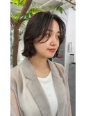 ◎外ハネボブウルフワイドバング美髪イメチェン