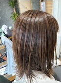 外ハネミディアム