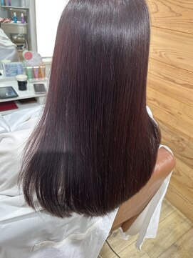 リーク(LEEK) “髪質改善メテオカラー”