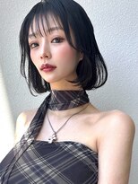 ミンクス 銀座店(MINX)&nbsp;【MINX】くびれヘア＋くすみベージュハイライトカラー_銀座