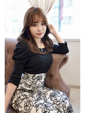 アストランティア 栄店(ASTRANTIA) 【女性専用・五つ星サロン】ASTRANTIA 栄　くびレイヤーベージュ