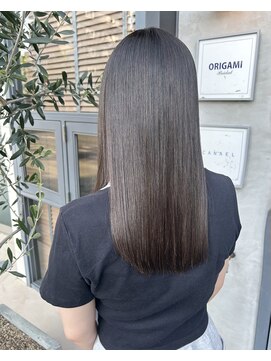 オリガミ トイロ(ORIGAMI TOIRO) 縮毛矯正×ロング