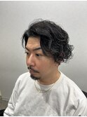 【Aris】30代40代ワイルド大人ニュアンスパーマ