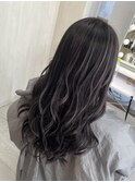 10代・20代/大人上品◎暗髪でも可愛いコントラストハイライト