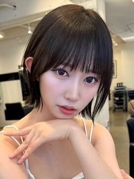 アビー(ABBEY3) パツっとボブ切りっぱなしボブレイヤーボブ大人ボブラインボブ