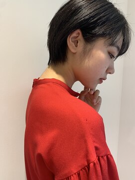 インフィニティ 清澄白河(Infinity) 黒髪で小顔☆大人っぽさが魅力的なナチュラルショート☆