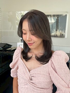 【DIFINO 青山】レイヤーカット/ミディアム/顔まわりカット