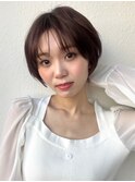 くびれショートボブ/コンパクトショート/ココアベージュp浦和