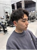 社会人におすすめ無造作パーマ