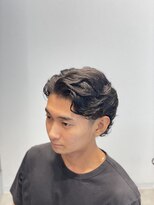 グルーマーズトウキョウ 渋谷店(GROOMER/S TOKYO)&nbsp;ラウルカール リバースセンターパート ラルフカール パーマ