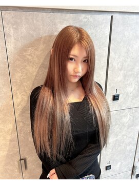 ガルボヘアー 名古屋栄店(garbo hair) 立体感UP◎自然に馴染むロング