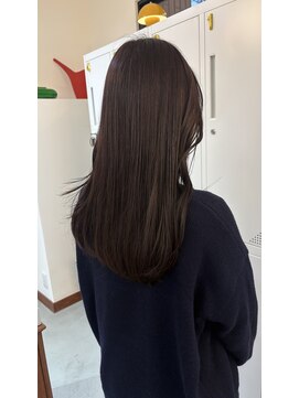アンド グラフ(& Graph.) ブリーチなしダブルカラー　ラベンダーグレージュ