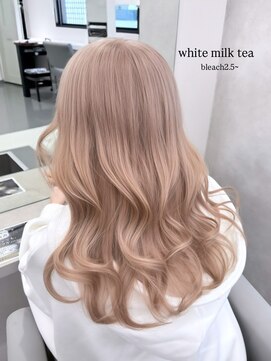 ベレーザ 渋谷(BELEZA) 18426_ミルクティーベージュセミロングレイヤーミルクブラウン