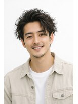 ジャムヘアー プール(JAM hair POOL)&nbsp;無造作くせ毛風メンズマッシュウェーブ