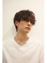 クロムトウキョウ ザ バーバー ネオン 新宿店(CHROM TOKYO the Barber ne/on) マッシュウルフ×スパイラルパーマ