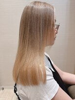 コーエン(cowen)&nbsp;大人かわいい☆立体感で魅せる白髪ぼかしハイライト♪グレージュ