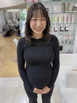 オブヘアージユウガオカ(Of HAIR Jiyugaoka)&nbsp;レイヤーカット×オリーブベージュ