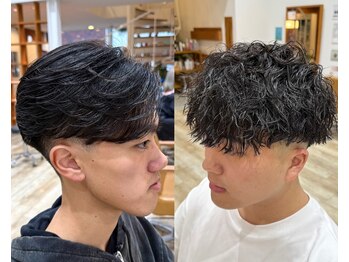 ピークスヘア(peaks hair)の写真/【メンズパーマが人気】大人っぽい雰囲気になるパーマや今流行りのメンズスタイルをご提案◎
