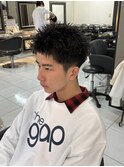 スパイキーショート メンズカット メンズショート 横浜 ツーブロ