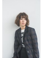 モッズ ヘア 富山店&nbsp;ショートボブ　1　パーマでふわふわ