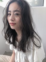 アコロン 武蔵小杉(acoron.)&nbsp;小顔前髪×ココアブラウン×大人かわいい×フリンジウェーブ