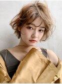 カジュアルウェーブ_ウェーブパーマフォギーベージュ_67496