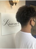 爽やかショートツーブロックスタイル