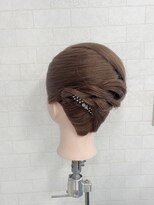 サロン Salon アイ アート&nbsp;着物を着るマダム向け 夜会巻きヘアセット