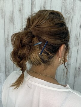 ヴェール レッシュブ 鎌ヶ谷店(Belle Lecheveu) 簡単ヘアアレンジ